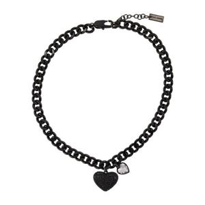 마크제이콥스 하트 벌룬 파브 목걸이 2P5JNC001J08 017 BLACK B