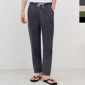 GAA PTU L800M 커플남자린넨여름9부바지 남성하의 남자하의 남성바지 린넨바지 리넨바지 바지 리넨 린넨 밴딩바지 여름바지