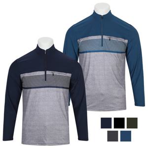 남자 여름 쿨 스판 반목 긴팔 티셔츠 BR-TSA-Q008-그레이