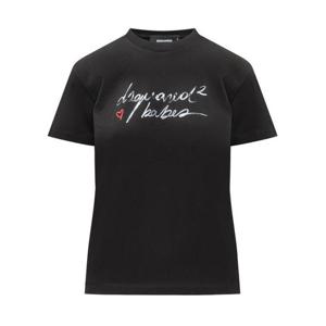 디스퀘어드2 반팔 티셔츠 S72GD0571D20020 900 BLACK