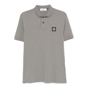 스톤아일랜드 남성 그레이 반팔 폴로 K2S152200005 S0017V006B
