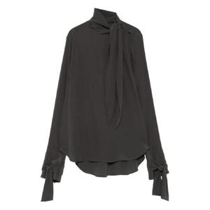 25 FW 에르마노설비노 타이 넥 실크 탑 D472K311VKX TP440811511