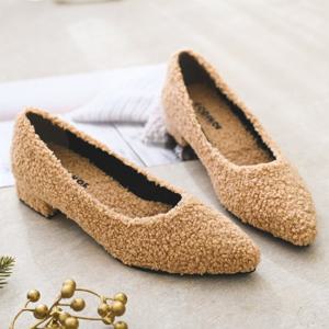 갓슈 보글포르시 3cm 로우힐 펌프스 패션구두