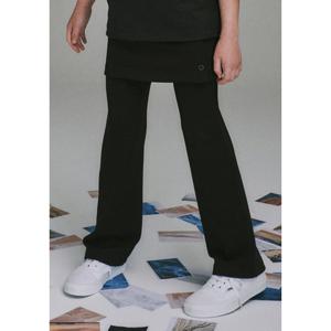 블루테일 AZG2PT05BK블랙 스커트 레이어드 팬츠