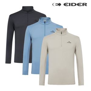 [아이더] 25FW 베이직 남성 긴팔 짚업 티셔츠 DMU25207