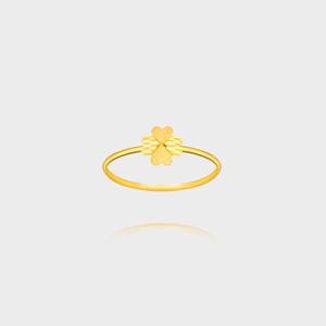 [베티블루] 995 999 24K 순금 클로버 밸런스 여성 여자 1.45g 금 링 반지