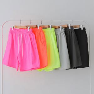 남여공용 루키 나일론 바스락 숏 반바지 5C-PTH-Q012-블랙