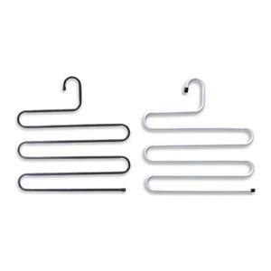 논슬립 심플 S자 5단 바지걸이 옷걸이 옷장홀더