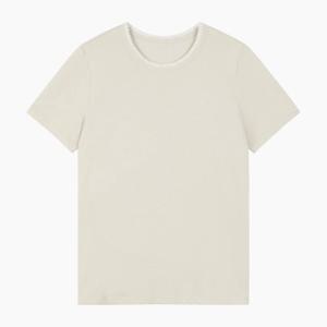 [베네통]자수 네크라인 반팔 티셔츠BATS96541