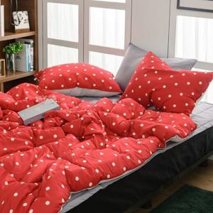 [르헤브] 빵빵 세미 마이크로 항균 차렵이불 베개세트 Q