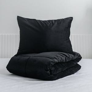 [르헤브] 블롱 플란넬 극세사 3mm 차렵이불 베개세트 SS