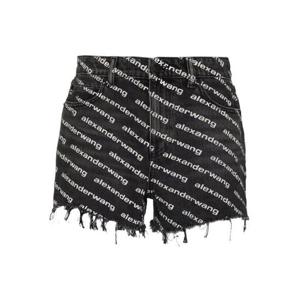 알렉산더 왕 데님 숏팬츠 4DC1214896060 Grey