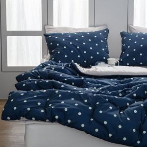 [르헤브] 빵빵 세미 마이크로 항균 차렵이불 베개세트 SS