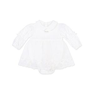 [오가닉맘]화이트벨라바디수트 MKFTQS07