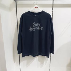 [소이]배색 스티치 바이오 싱글티 25F5401_BK