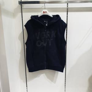 [소이]스트릿 후드 집업조끼 25F0131_KG