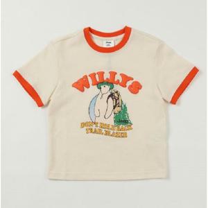 [지프 키즈]MARIOWILLYS 립 배색 반팔티 KO3TSU214