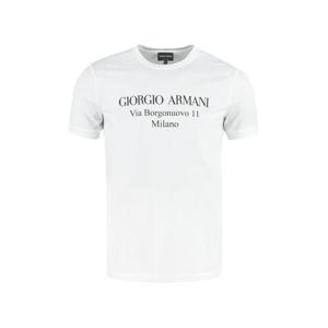 조르지오 아르마니 반팔 티셔츠 3GST57SJMCZ U090 WHITE