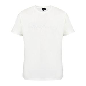조르지오 아르마니 반팔 티셔츠 6GSM90SJRQZ U0006 WHITE