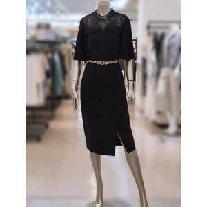 미니멈 세이브존03 미니멈 플라워 레이스배색 원피스 AGMXCAWO7090A