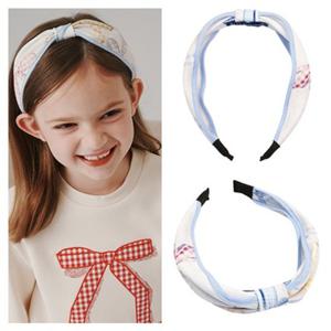 빈 BEEN 25년 FW BZ52AX01YE 옐로우 리본 패턴 헤어밴드