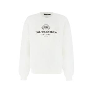 돌체앤가바나 긴팔 티셔츠 G9AHSZG7PBF W0800 OPTICAL WHITE