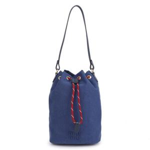 라프리마 미우미우 개버딘 버킷 파우치 5NR038-2IA7-F04GM