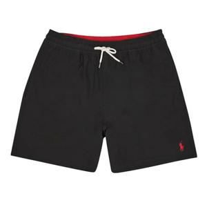 24SS 레드 포니 자수 스윔팬츠 블랙 710907255 002