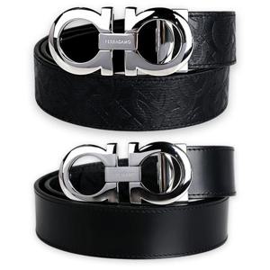 디몬트 페레가모 남성 더블 간치니 리버시블 벨트(블랙) 675542 0724127 111