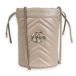 디몬트 구찌 여성 GG 마몬트 체인 미니 버킷백(베이지) 575163 DTDHD 1523