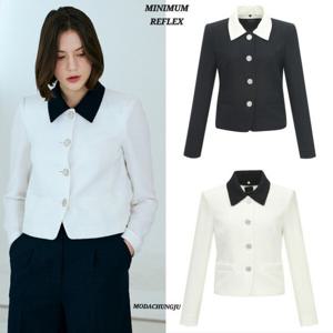 [미니멈]MD 카라넥 배색 자켓 MD MYBAWJ3180_CJ