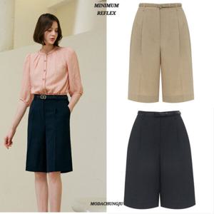 [미니멈]MD 심플 하프 슬랙스 팬츠 MD MYBAWP4240_CJ