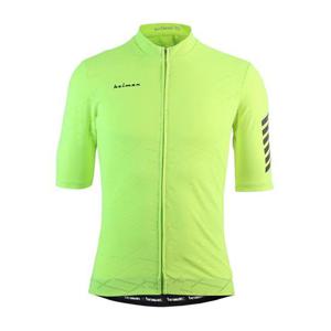 반팔져지 하이만 HMS504 메쉬네온그린 반팔저지 자전거의류