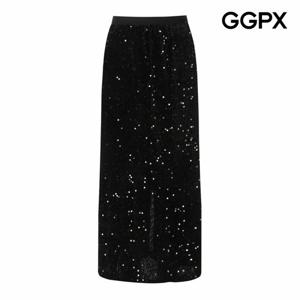 [GGPX] 스팽글 H라인 밴딩 스커트 (GP8SK001B)