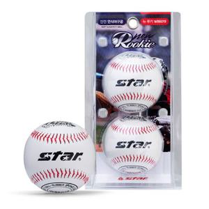 스타스포츠 안전야구공 뉴 루키 (2개입) (WB6019) 스타스포츠 안전야구공 뉴 루키 WB6019 야구공 야구 야구볼