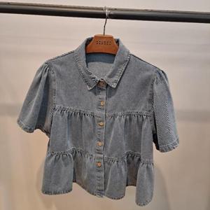 멜로디가든 HC20 데님남방 M25M5B112