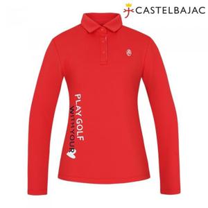 [까스텔바작]여성 베이직 포인트 폴로 티셔츠_BGDSTL501_RE_DJ