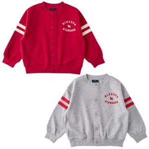 [블루독8-키즈] 택1 레드 BI트랙져지집업 면점퍼 간절기 피케자켓 가디건 두돌선물 초등학생 25A2511102