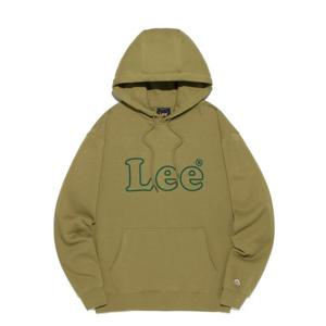 LEE 공용 빈티지 기모 후드 티셔츠 B1 LE2304HD03 MU