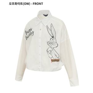 [디즈니골프]여성 벅스버니 크롭 긴팔 남방 셔츠 (SP1LSH017)_US