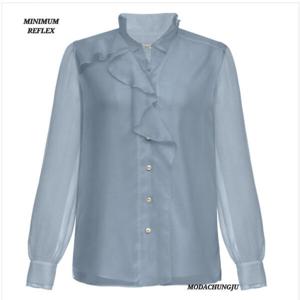 [미니멈]MD 러플 디테일 블라우스 MD MYAGWB1100 M_CJ