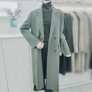 [비지트인뉴욕]핸드메이드 더블버튼 카라롱코트 VZBHC34v_US