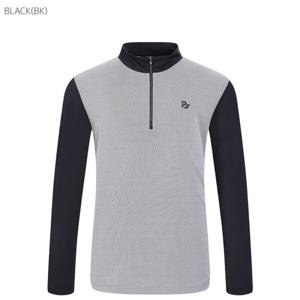 [팜스프링스]쿨소매 반집업 남성 티셔츠 stsm241122_DG