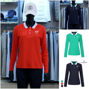 [팜스프링스]투톤 카라 봄 여름 티셔츠stsl241206_DG