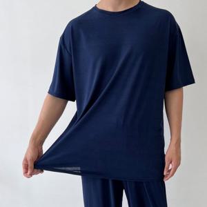 [모로엠]남성 심플 무지 여름철 남자박스티 DMS-TSH-Q4123172