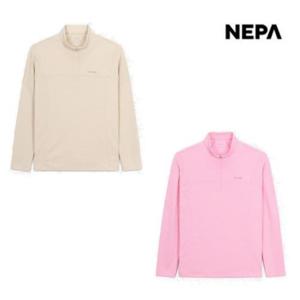 [네파]여성 웨이브 긴팔 하프 집업 티셔츠 7L25404_US