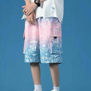 [모로엠]오버핏 파스텔톤 반바지 데일리 DMG-PTH-Q4173916