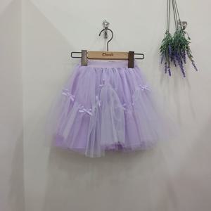 [치크]리본 샤 스커트 CKWH25S80