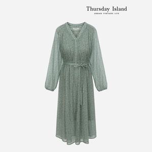 [Thursday Island] 브이넥 풀오픈 원피스(T236MOP146W)