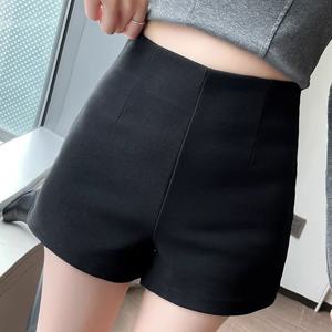 로즈먼 하이웨이스트 스판 반바지 SD-250401 핫팬츠